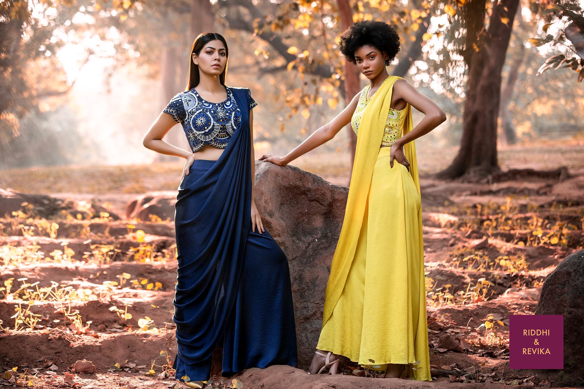 riddhi-&-rivika-are-fashion-designers-in-shahpurjat