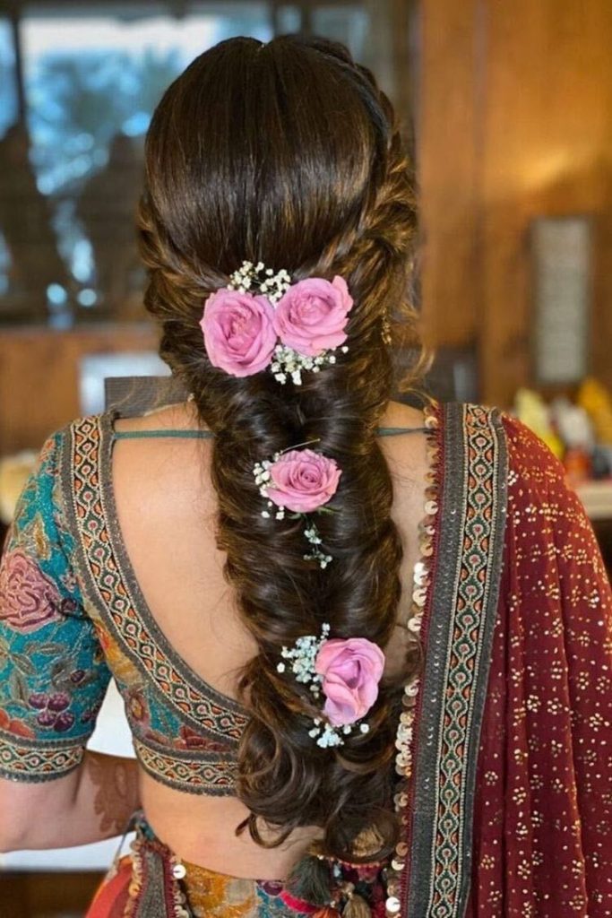 Top 81 Indian Bridal Hairstyles To Bookmark Right Away  Indian bridal  hairstyles Traditional hairstyle Hair style on saree